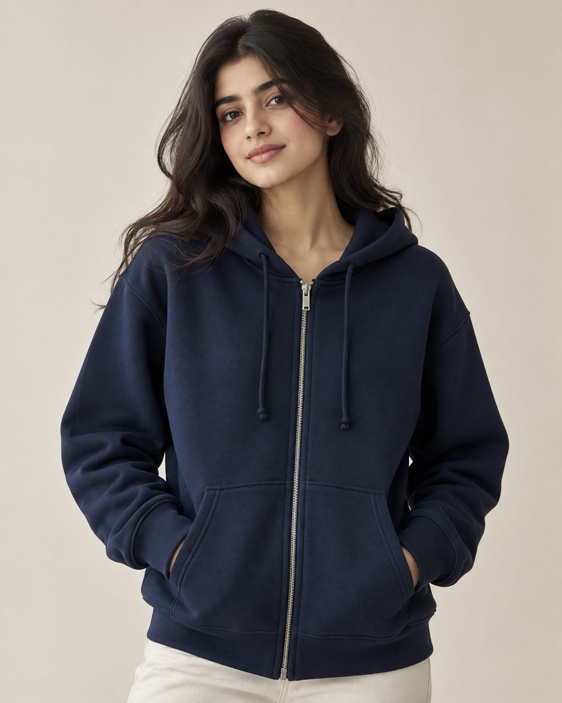 navy-zipper-with-cream-trousers-front