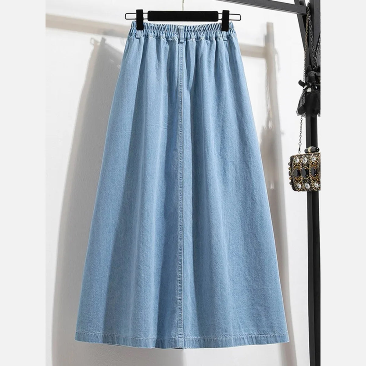 Denim skirt by TeesnTies, view 3 of 3