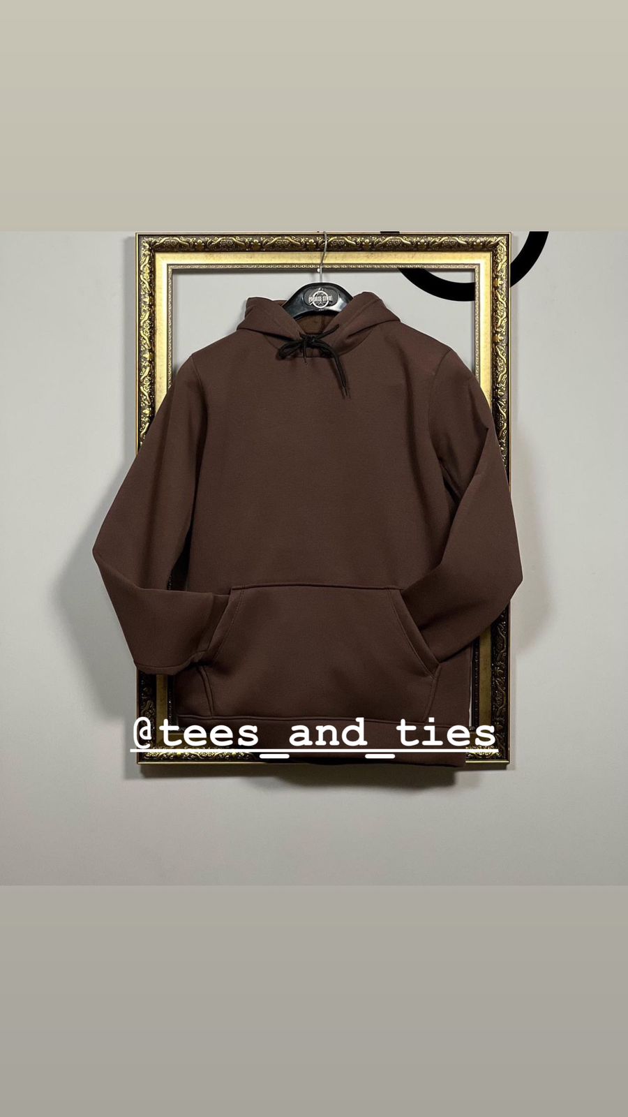Unisex Basic pull over hoodie by TeesnTies, view 5 of 5