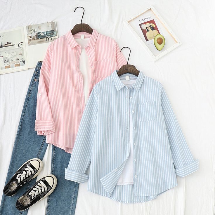Women Lining Button Down Shirts by TeesnTies, view 3 of 4