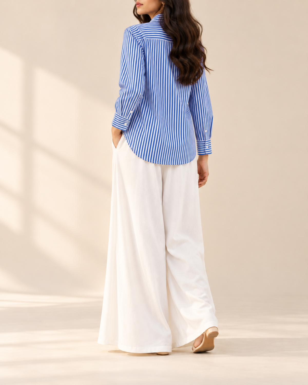 blue-lining-button-down-with-white-flapper-trouser-back
