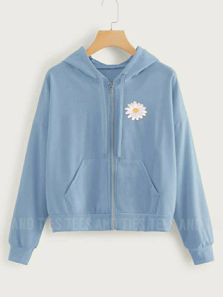 Sunflower P ZIPPER by TeesnTies, view 4 of 7