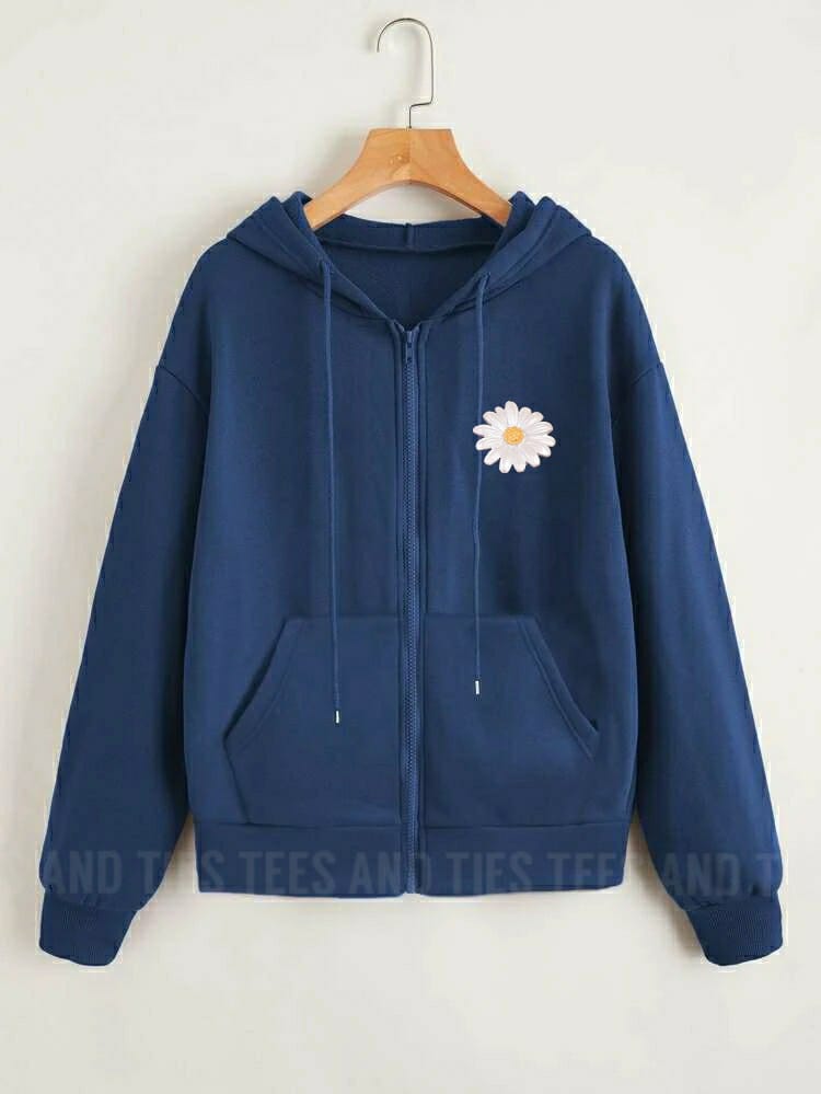 Sunflower P ZIPPER by TeesnTies, view 3 of 7